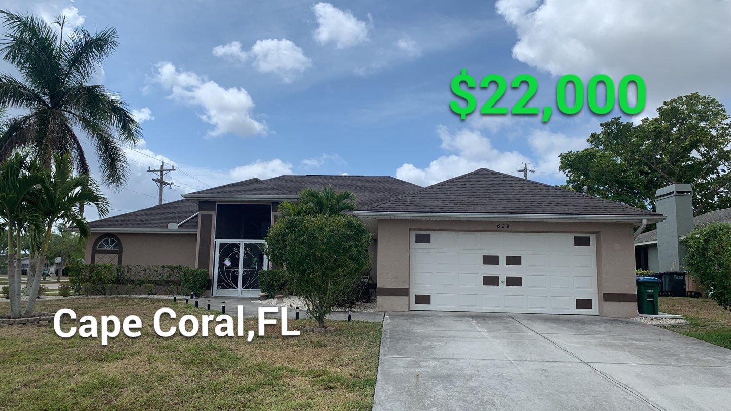 Shingle Roof in Cape Coral Florida